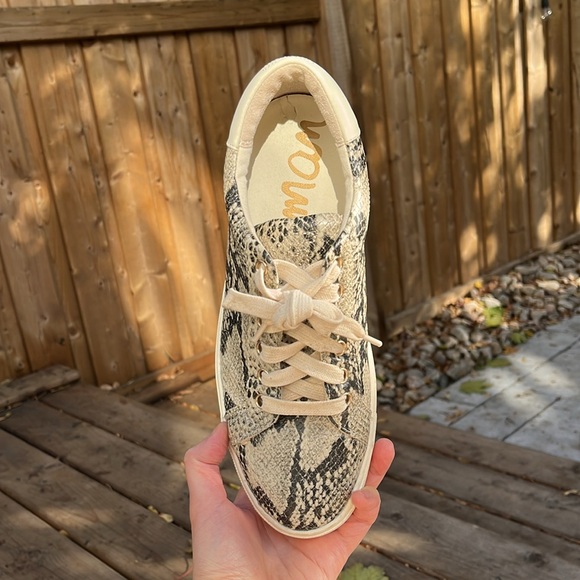 Sam Edelman Ethyl snake print sneaker - Picture 7 of 8